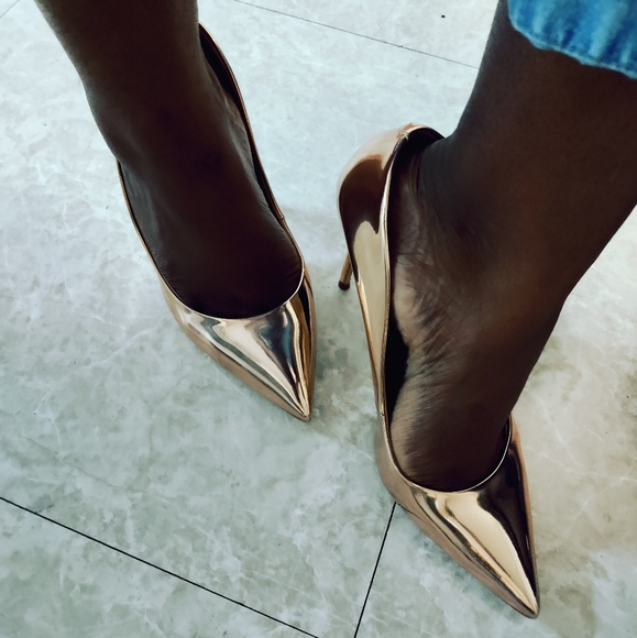 Rose Gold Heels - Picture 2 of 7